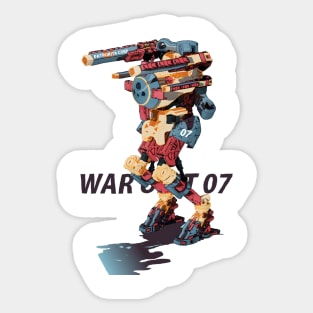 War Unit 07 Sticker